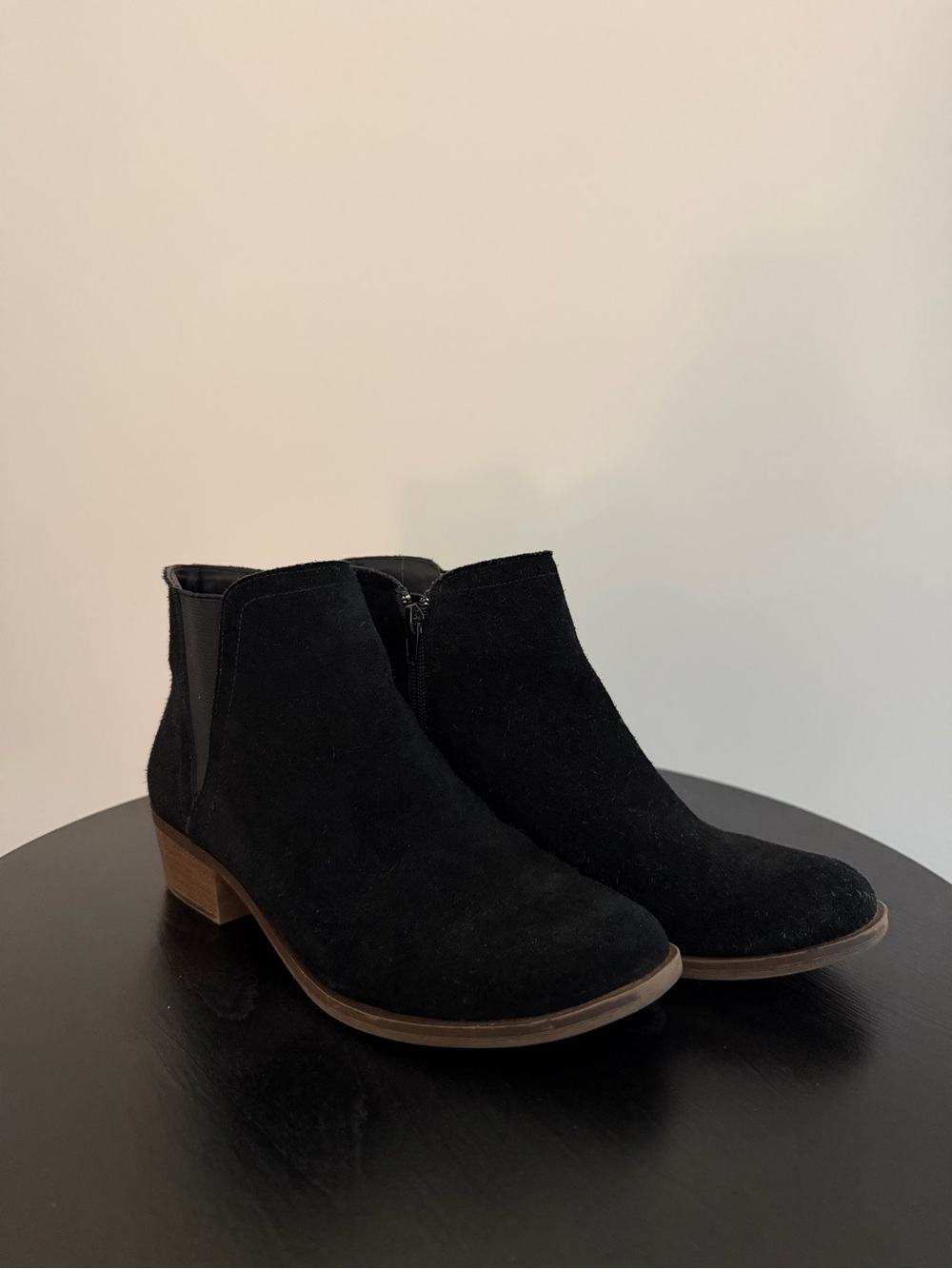 Suede Ankle Booties